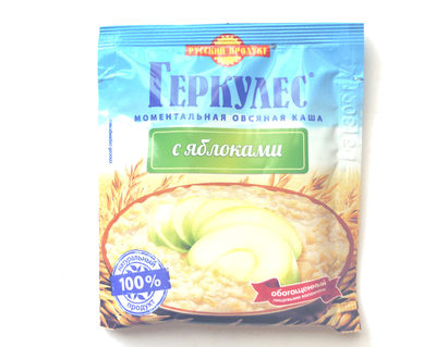 Моментальная овсяная каша «Геркулес®» с яблоками