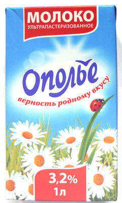Молоко ультрапастеризованное 3,2%