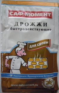 Дрожжи быстродействующие «Саф-Момент» с ароматом ванили для сдобы