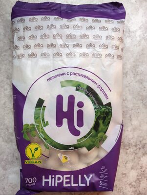 HiPelly Пельмени с растительным фаршем