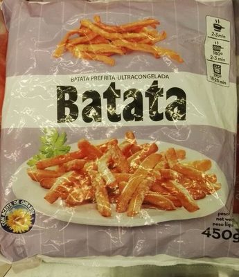Batata prefrita ultracongelada