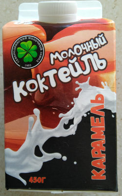 Коктейль молочный пастеризованный со вкусом карамели