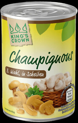Champignons 3. Wahl, geschnitten