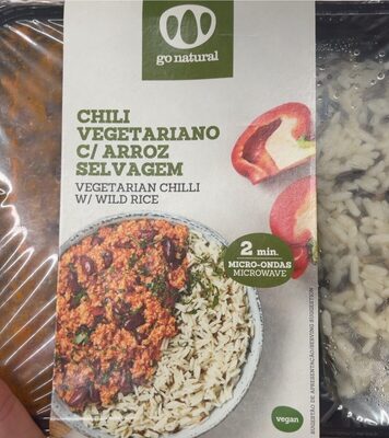 Chili Vegetariano c/ Arroz Selvagem