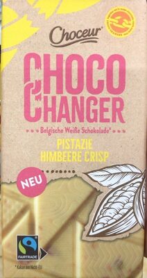 Choco Changer Weiße Schokolade Pistazie Himbeere