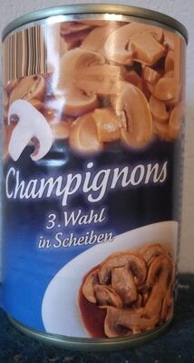 Champignons 3. Wahl in Scheiben