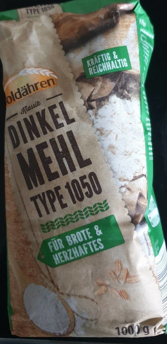 ALDI BACK FAMILY Dinkelmehl Type 1050 (LACHS) kräftig & aromatisch 1kg Packung 1kg 1.09€(LACCHS) kräftig & aromatisch 1kg Packung 1kg 1.09€