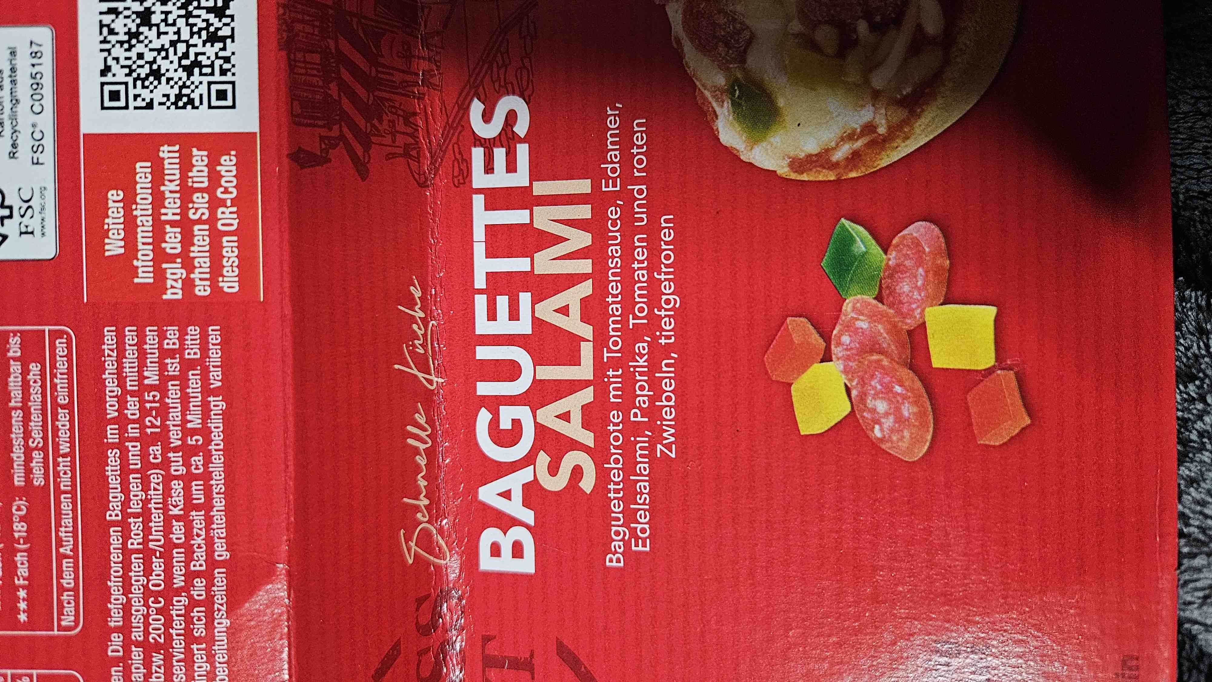 Baguettes - Salami