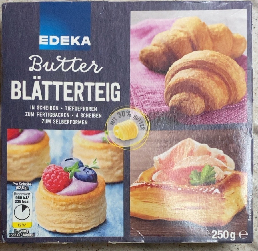 Butter Blätterteig