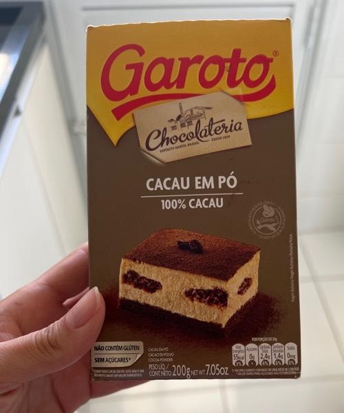 Cacau em pó