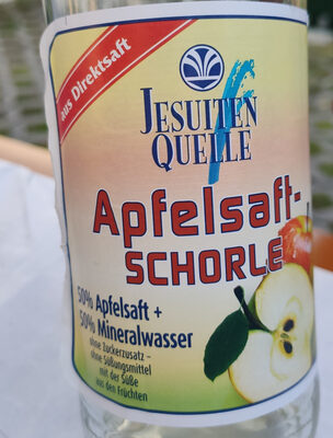 Apfelsaft Schorle
