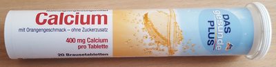 Calcium Brausetabletten mit Orangengeschmack