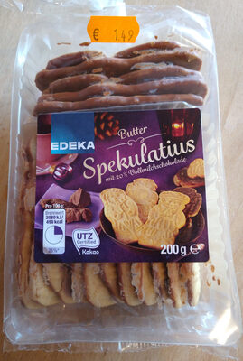 Butter Spekulatius mit Schokolade