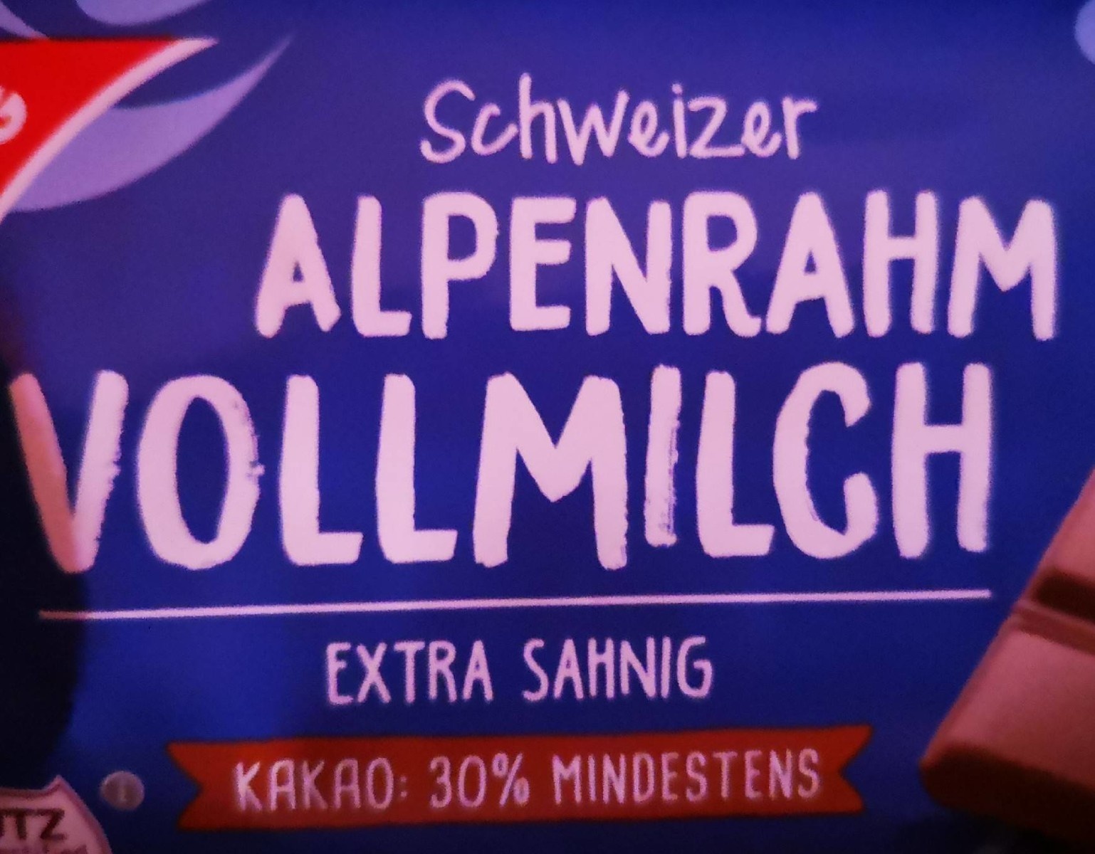 Chocolate con Leche EDEKA