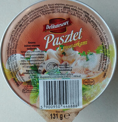 Pasztet z pieczarkami