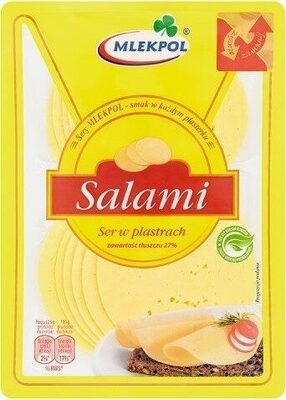 Ser salami w plastrach
