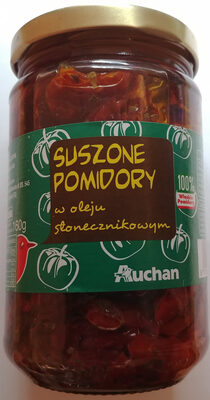 Suszone pomidory w oleju słonecznikowym