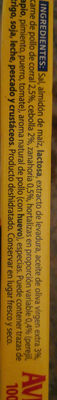 Avecrem pollo 100% natural